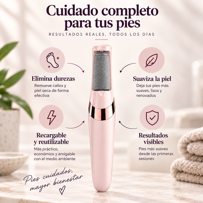 Removedor Eléctrico de Callos Recargable